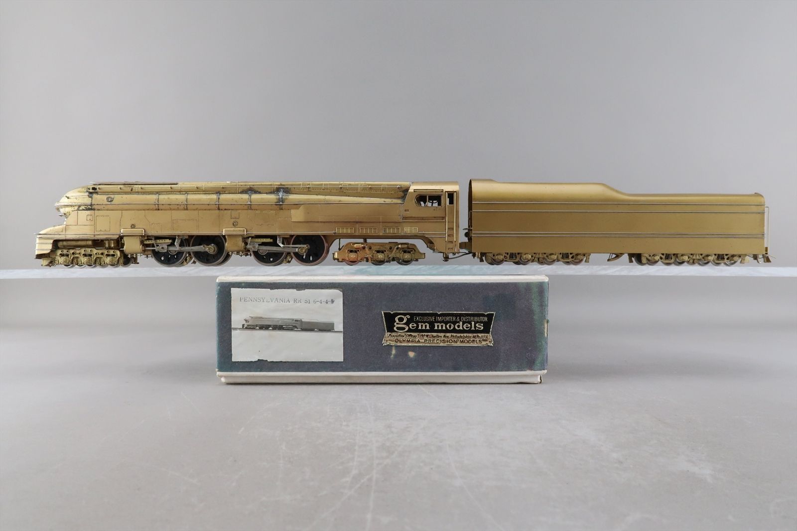m P271b BRAWA HO 40141 BR19.10 EpocheII ドイツ国鉄19.10形 蒸気機関