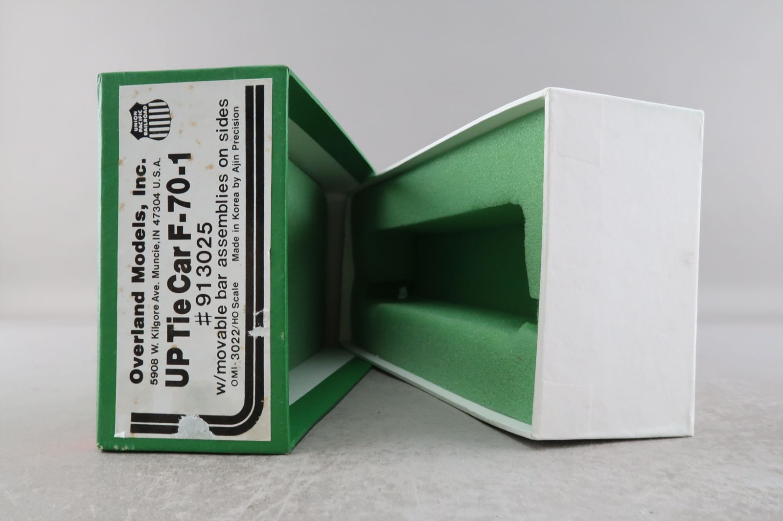 HO Brass Model - OMI 3022 UP as GN Great Northern F-70-1 Tie Car #60107 ...