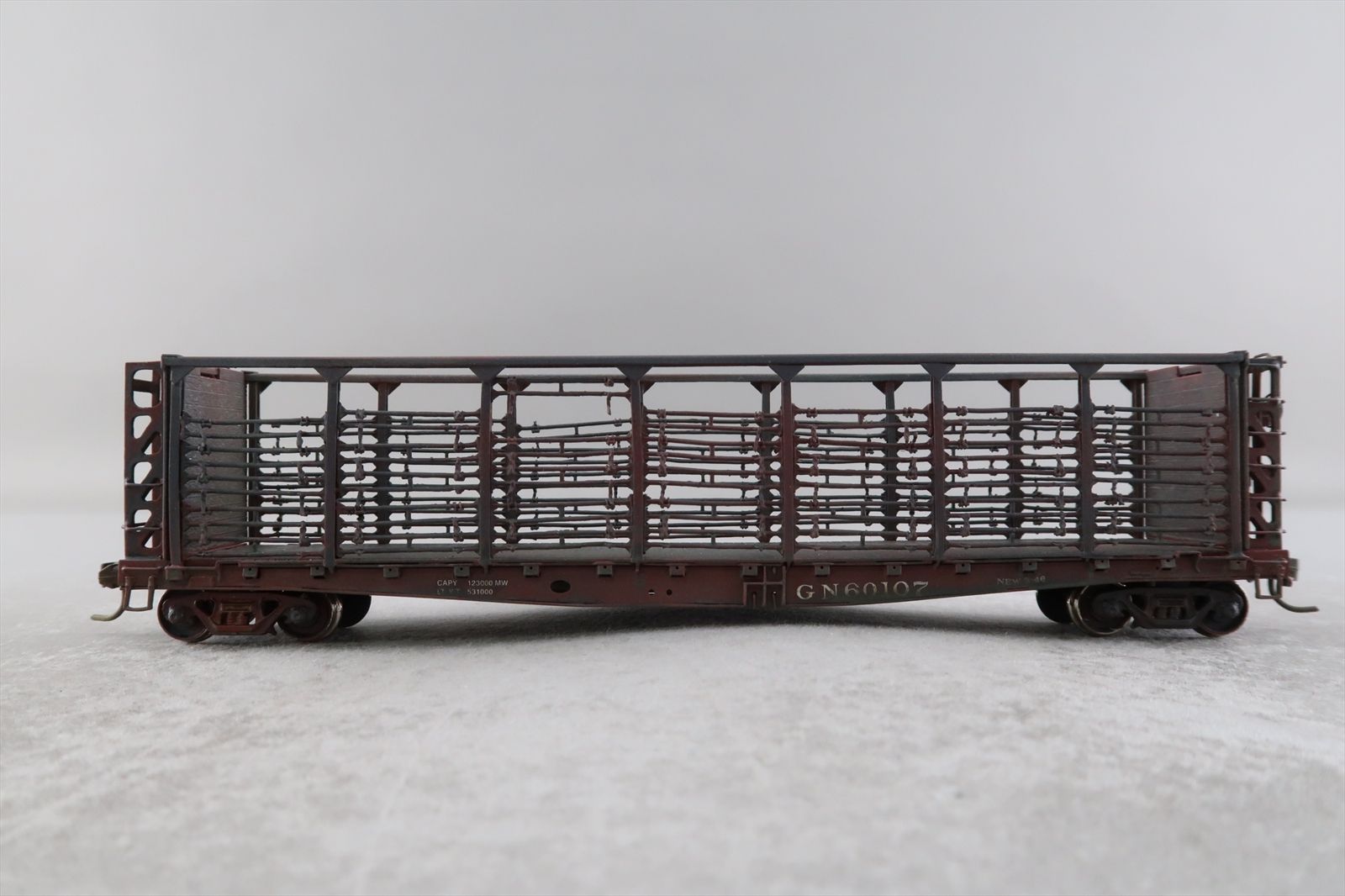 HO Brass Model - OMI 3022 UP as GN Great Northern F-70-1 Tie Car #60107 ...