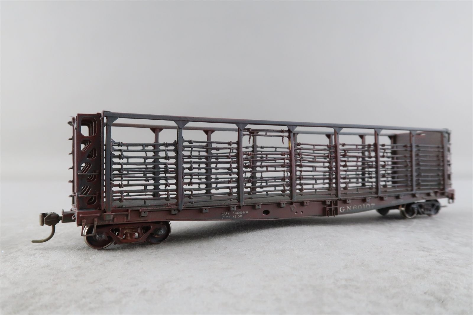 HO Brass Model - OMI 3022 UP as GN Great Northern F-70-1 Tie Car #60107 ...