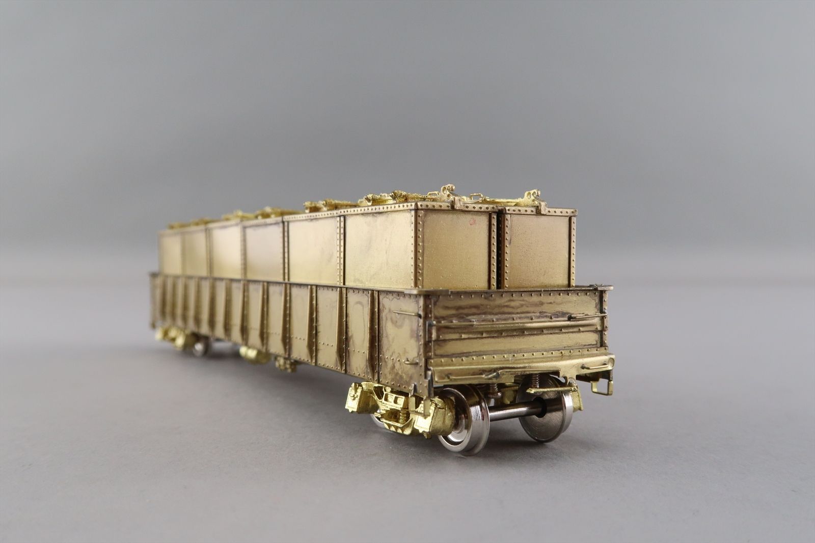 HO Brass Model - Railworks R-137 PRR Pennsylvania G-22 Container Car w ...