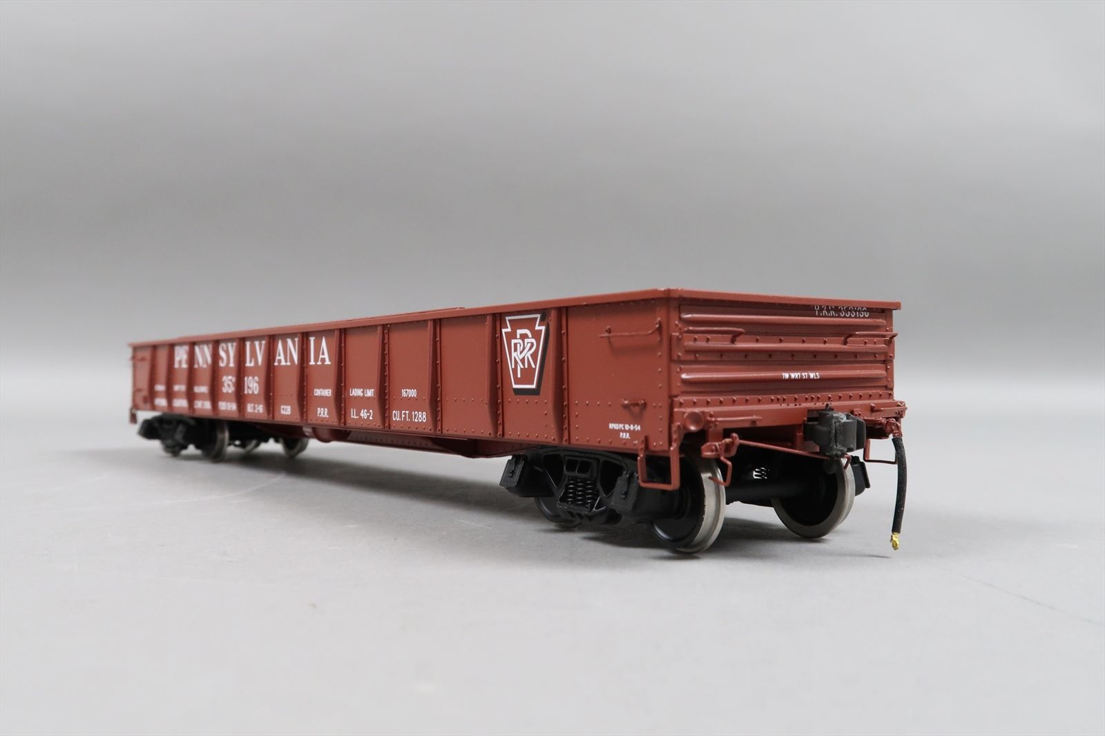 O Brass Model - Kohs & Co. Pennsylvania PRR G22b Gondola w/ Containers ...