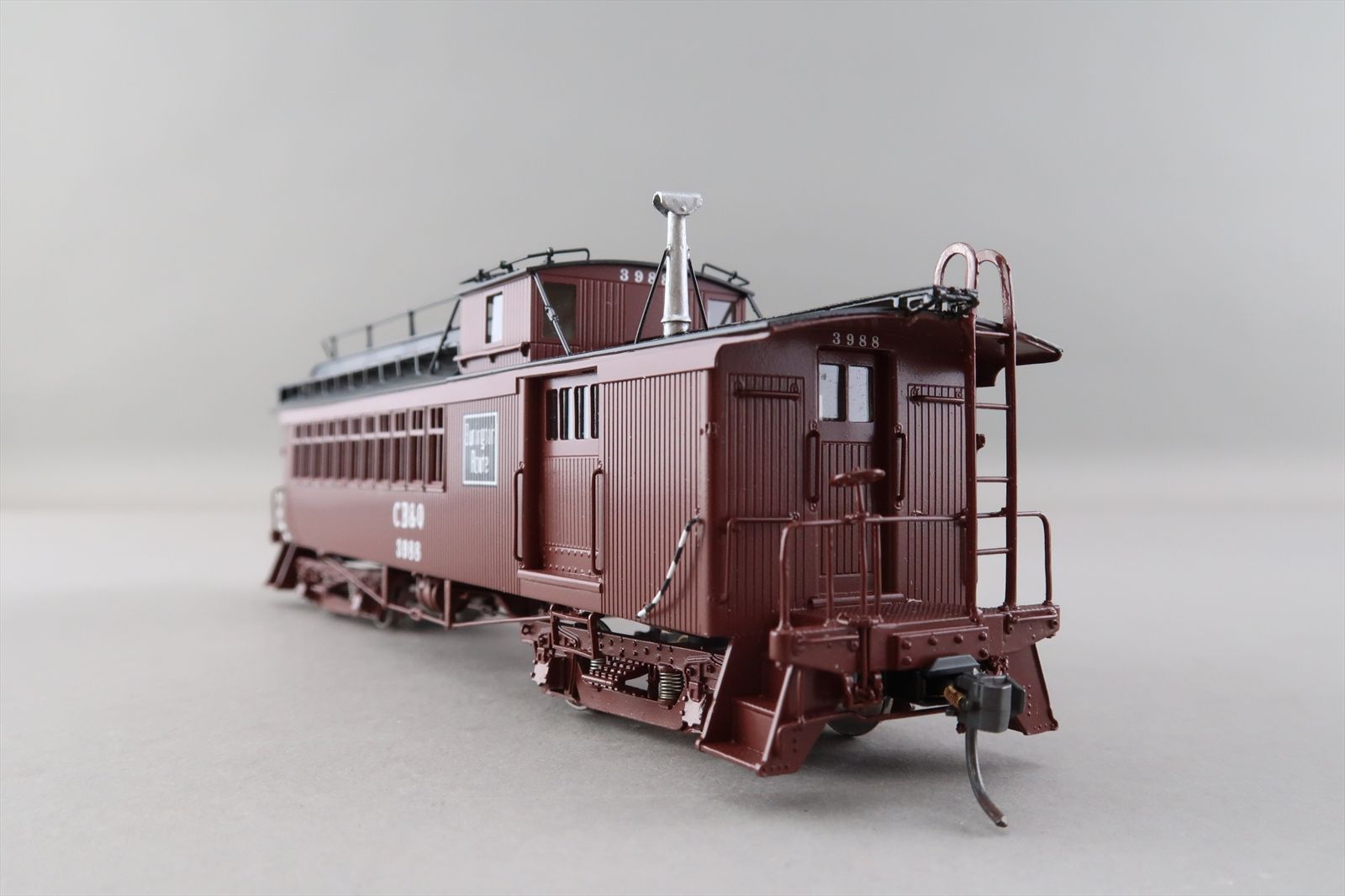 HO Brass Model - RWC CBQ40 CB&Q Burlington CW-6 47' Waycar Caboose ...