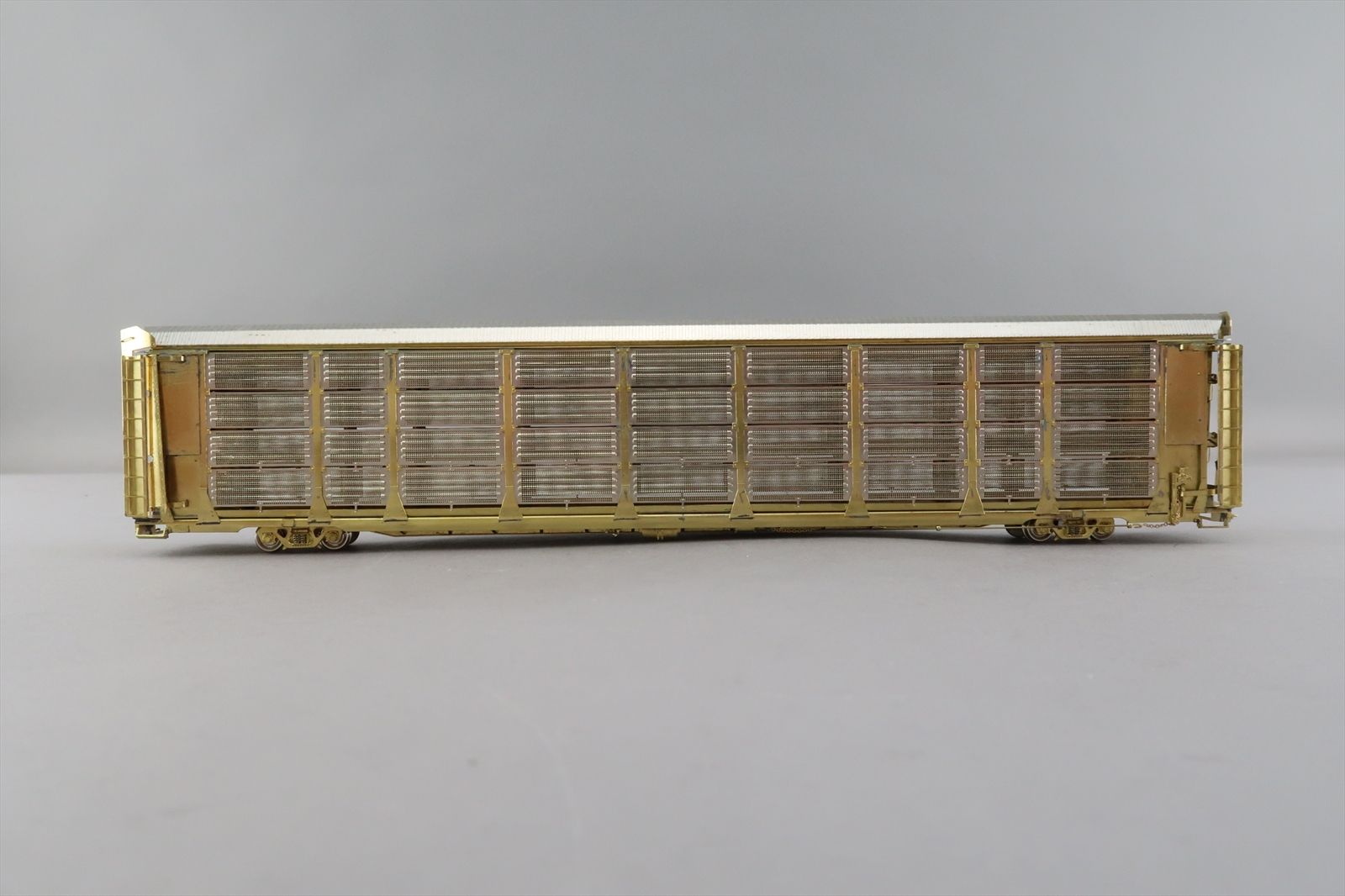 HO Brass Model - OMI 3119 Thrall Tri-Level Enclosed Auto Rack w/ Tall ...