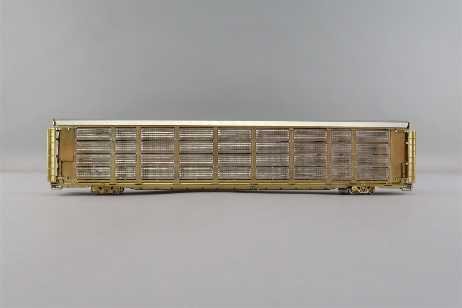 HO Brass Model - OMI 3119 Thrall Tri-Level Enclosed Auto Rack w/ Tall ...