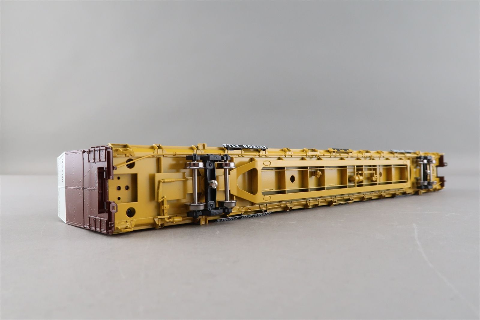 HO Brass Model - OMI 3010.12 Milwaukee Road TTVX Trailer Train Vert-A ...