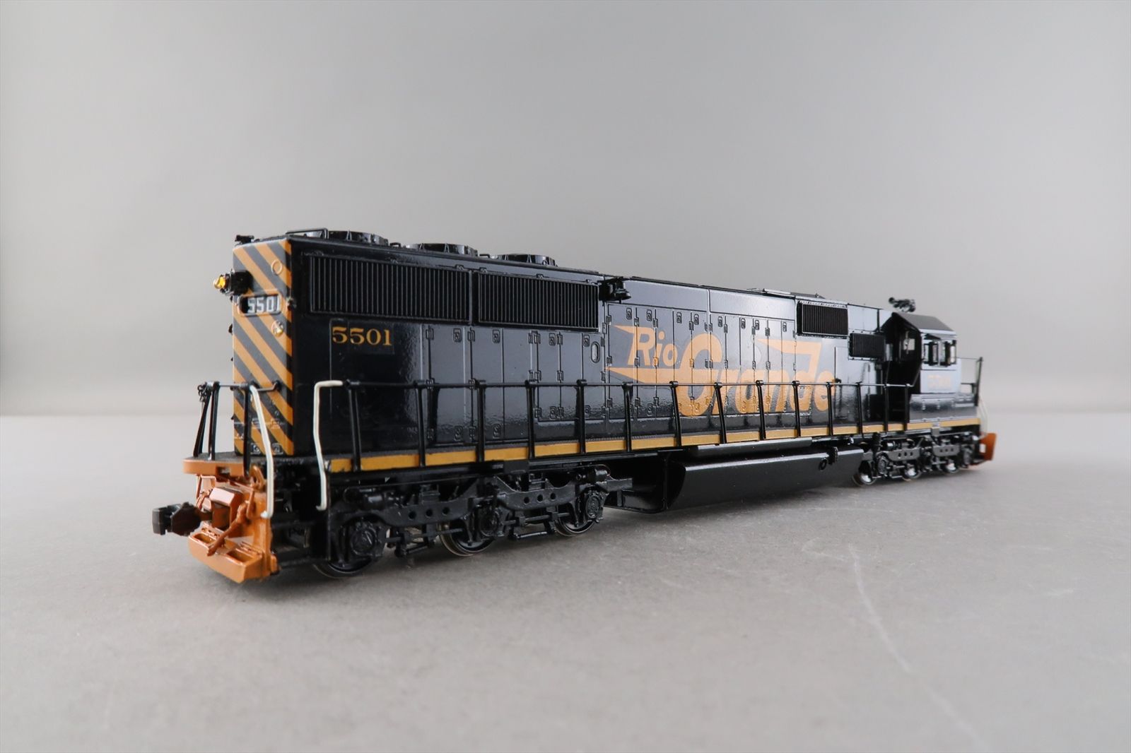 HO Brass Model - OMI 1893 D&RGW Denver & Rio Grande SD50 Low Hood #5501 ...