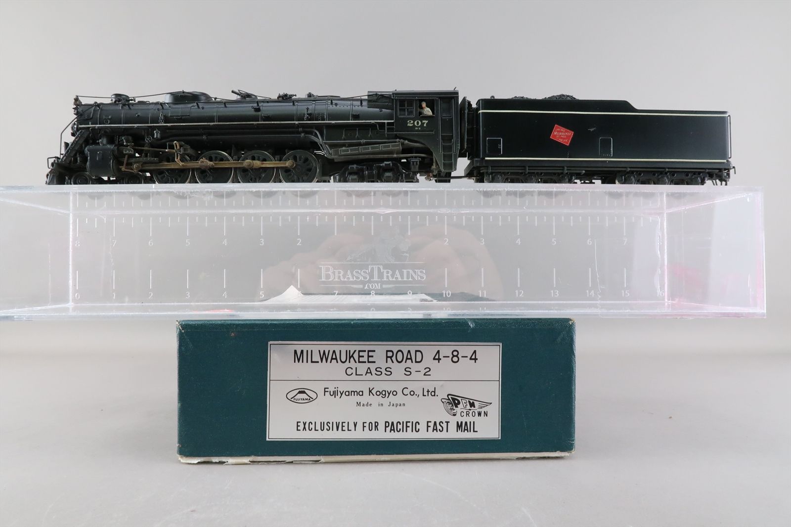 14387 希少 鉄道模型 FUJIYAMA MILWAUKEE ROAD 4-8-4CLASS S-2 長期