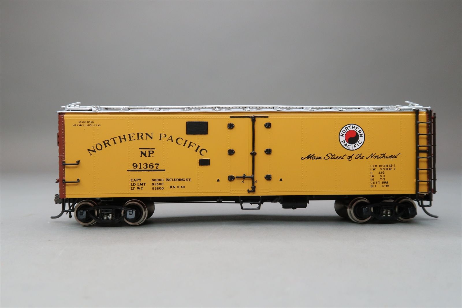 HO Brass Model - CIL 2139.1 NP Northern Pacific Reefer 