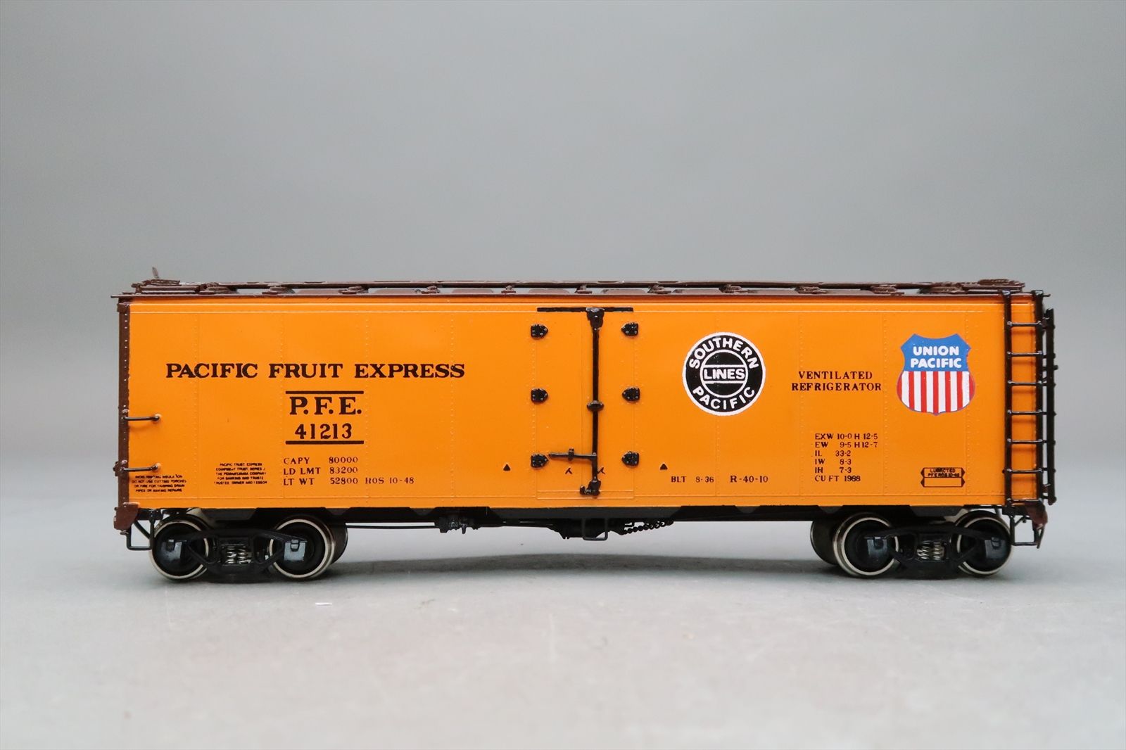 HO Brass Model - CIL 2136.1 PFE Pacific Fruit Express UP Union Pacific ...