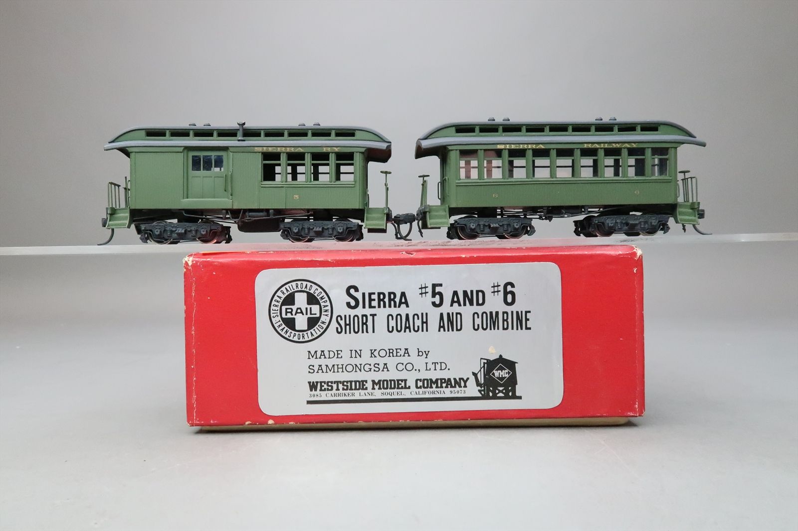 HO NWSL 29790 Sierra Railroad 2-8-0 Rebuilt 1930 #18