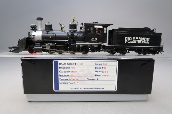 PFM Sn3 D&RGW C-16 2-8-0 #223 完成品 PFM Sn3 D&RGW C-16 2-8-0 #223 完成品 Brass Locomotives – Tagged