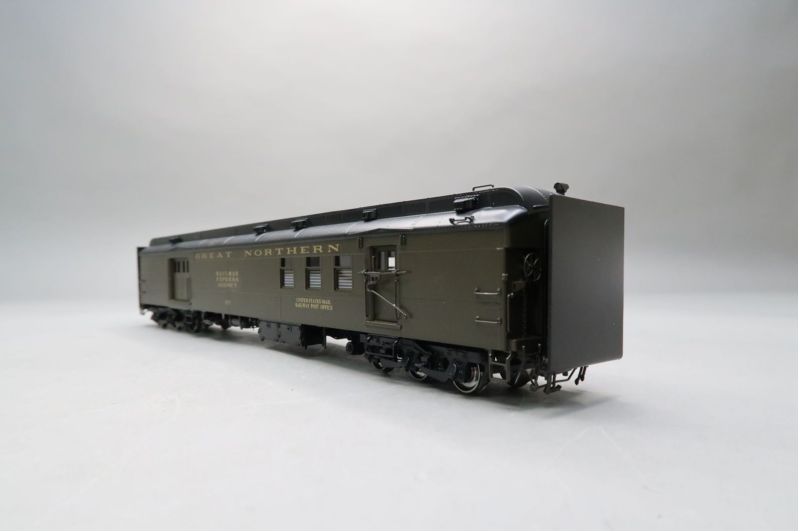 HO Brass Model - CIL 2349.1 GN Great Northern Heavyweight Baggage Mail ...