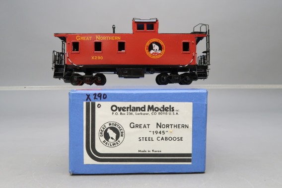 鉄道模型 Overland Models GN 30 Wood Caboose X246 HO Brass OMI - Overland Models, Inc. GN - Great Northern 30