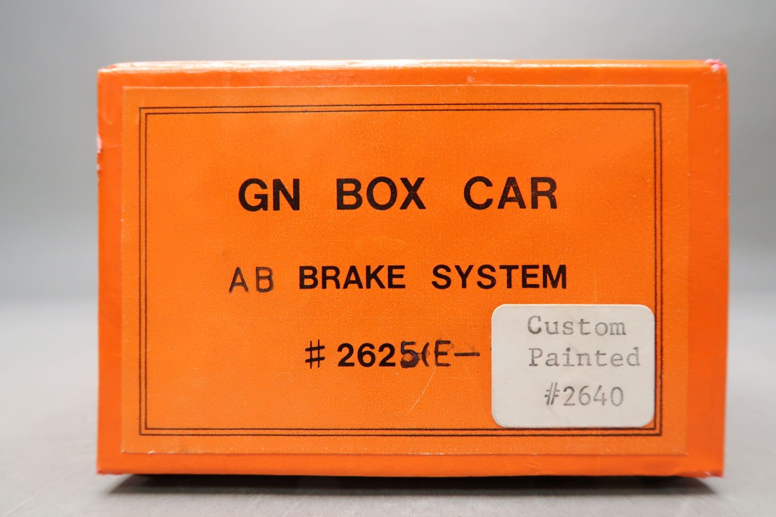 HO Brass Model - NPP 2625 (E-2) GN Great Northern Boxcar AB Brake ...
