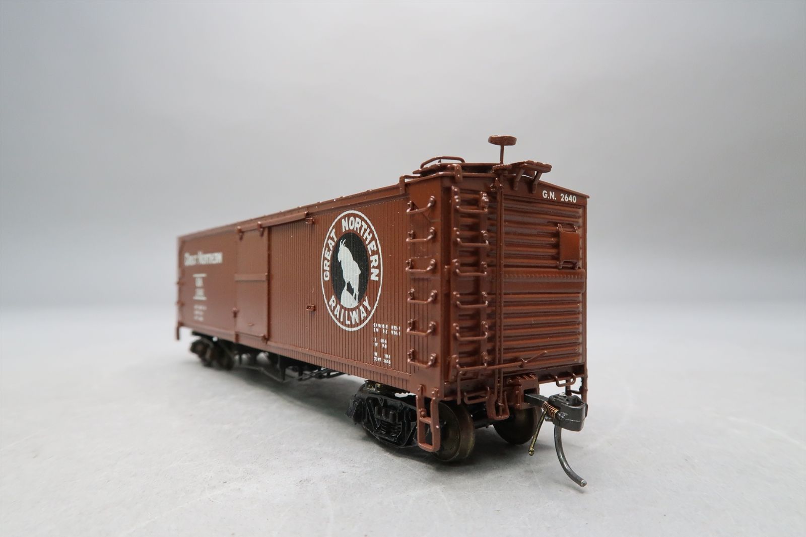 HO Brass Model - NPP 2625 (E-2) GN Great Northern Boxcar AB Brake ...