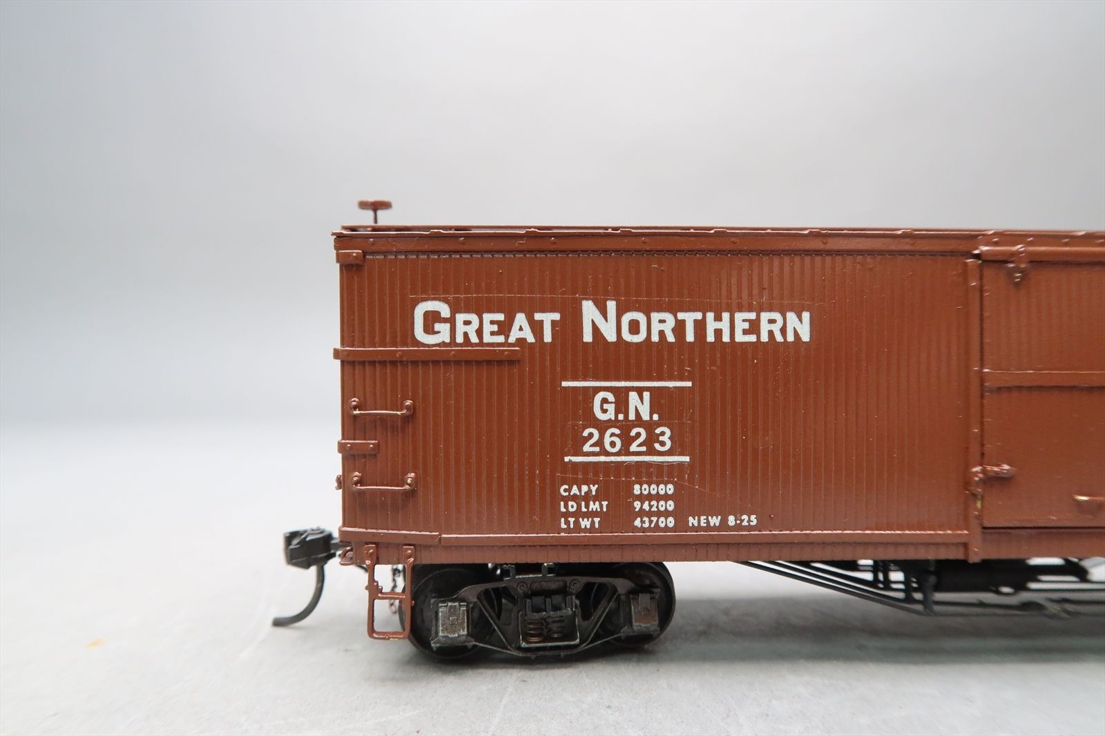 HO Brass Model - NPP 2620 (A) GN Great Northern Boxcar KC Brake System ...