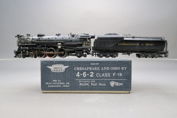 LUMBERT CHESAPEAKE &OHIO C-15A 0-8-0 完成品 HO Brass Lambert C&O - Chesapeake & Ohio C-15a 0-8-0 Custom