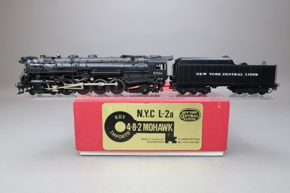 HOゲージ★アサーン★New York Central HO Brass CON Key Imports NYC - New York Central L-2c 4-8-2