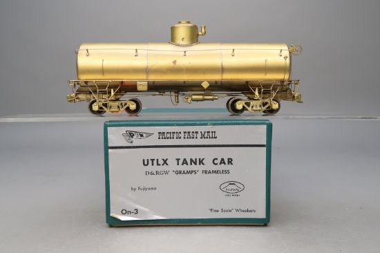 On3 Brass Model - PFM UTLX D&RGW Rio Grande Gramps Frameless