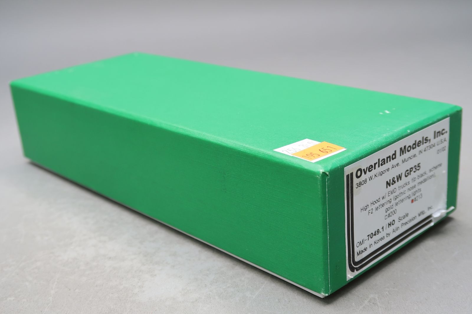 HO Brass Model - OMI 7049.1 N&W Norfolk & Western GP-35 High Hood #213 ...