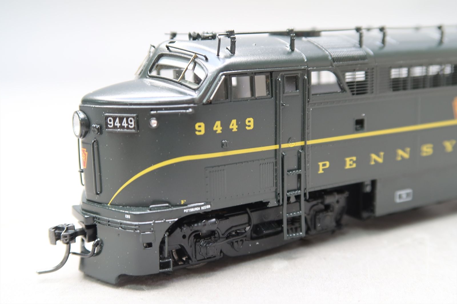 HO Brass Model - DP PRR Pennsylvania C-Liner CFA-16-4 #9449 - F/P ...