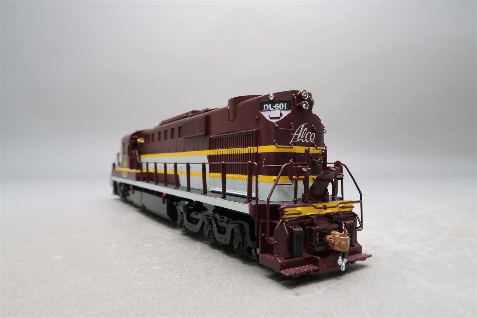 HO Brass Model - OMI 6900.1 ALCO RSD7 Demo Demonstrator Gray / Maroon ...