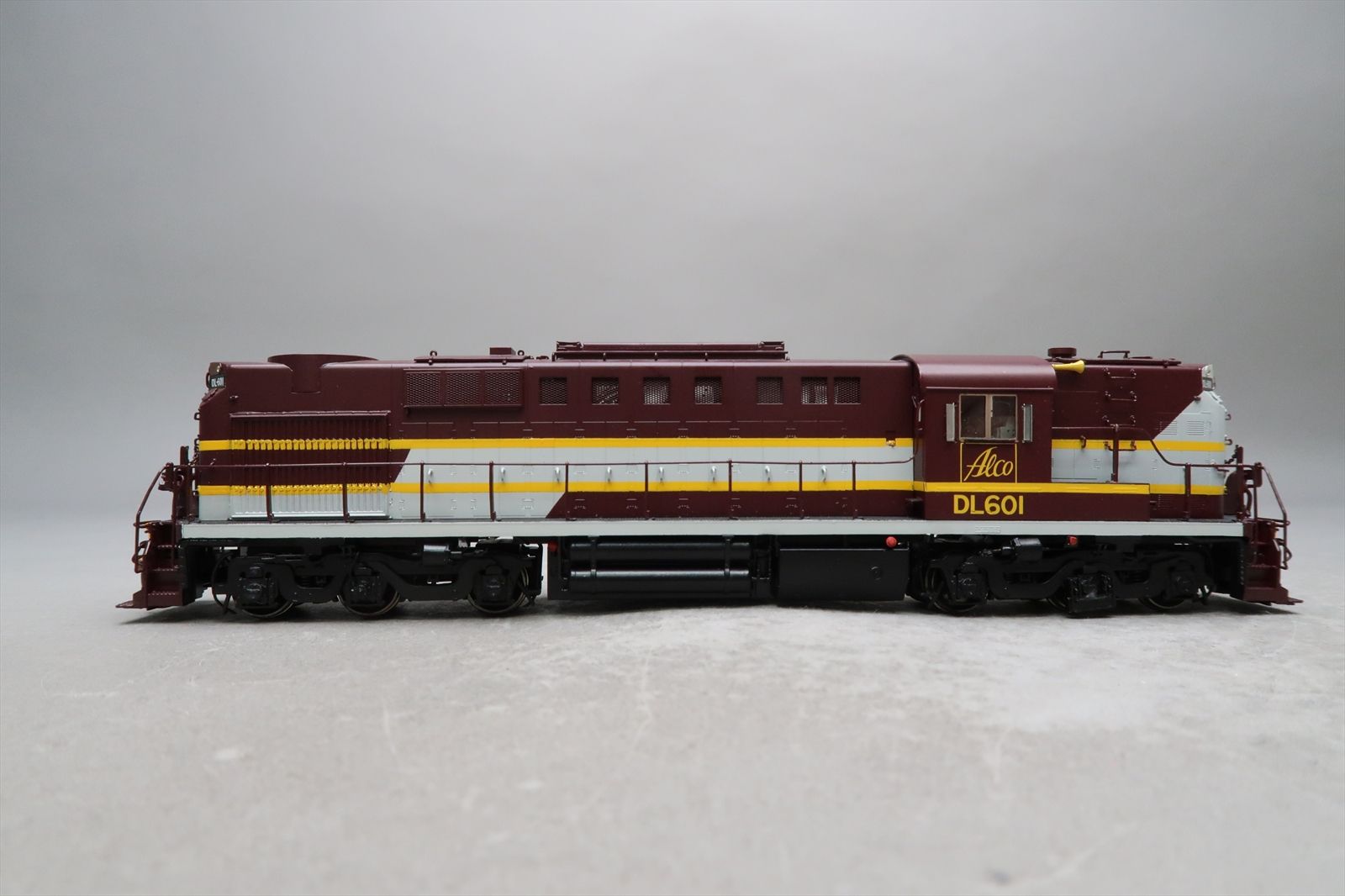 HO Brass Model - OMI 6900.1 ALCO RSD7 Demo Demonstrator Gray / Maroon ...