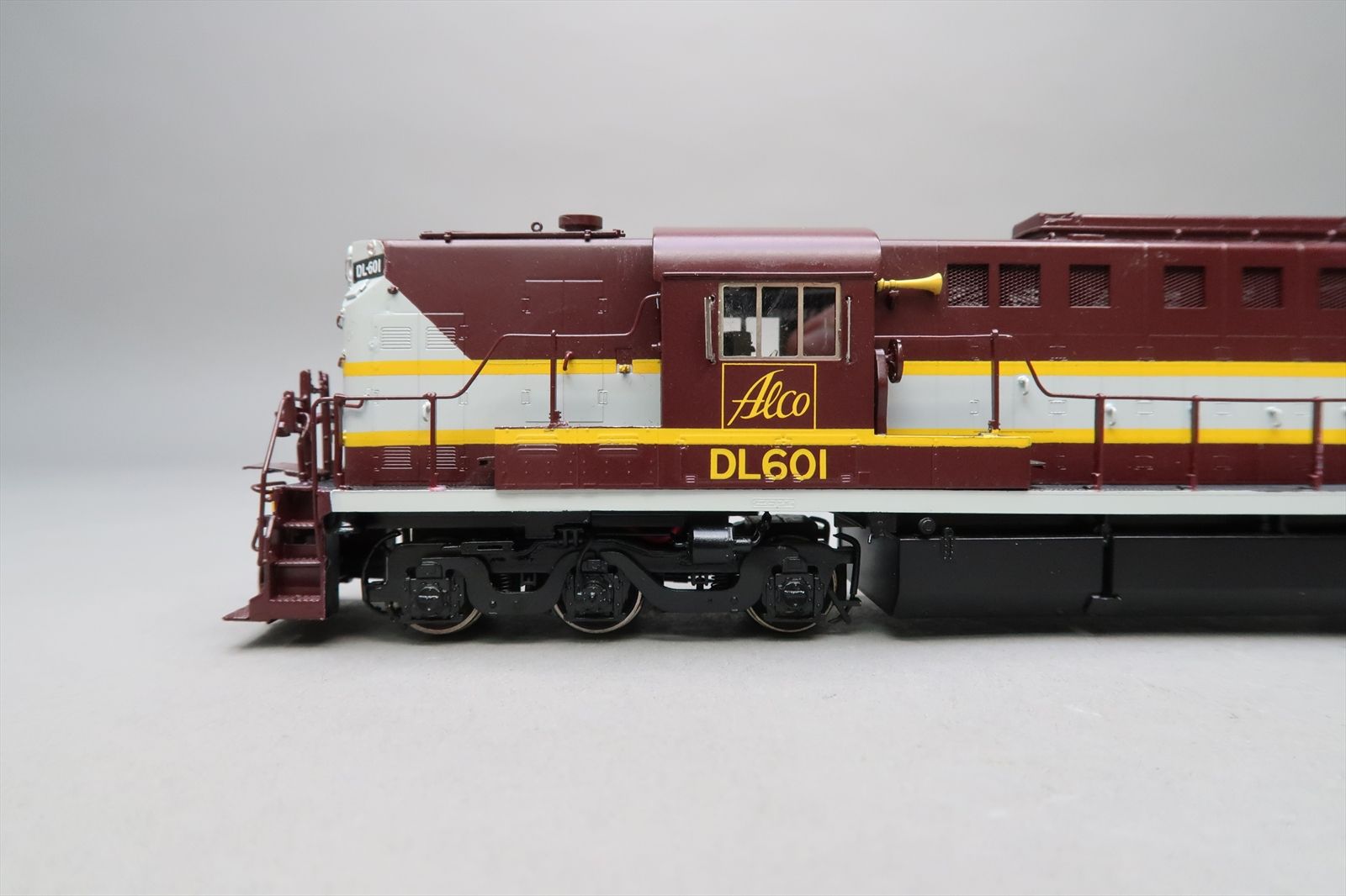 HO Brass Model - OMI 6900.1 ALCO RSD7 Demo Demonstrator Gray / Maroon ...