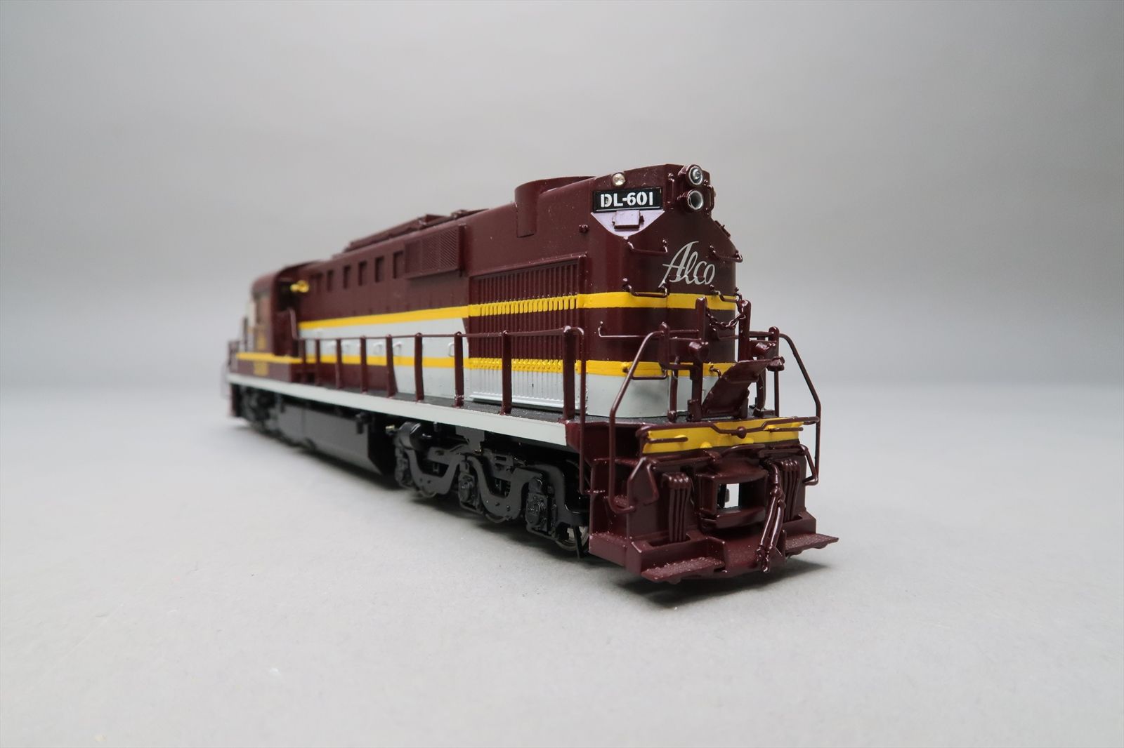 HO Brass Model - OMI 6900.1 ALCO RSD7 Demo Demonstrator Gray / Maroon ...