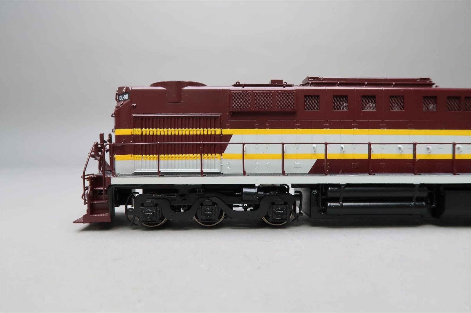 HO Brass Model - OMI 6900.1 ALCO RSD7 Demo Demonstrator Gray / Maroon ...