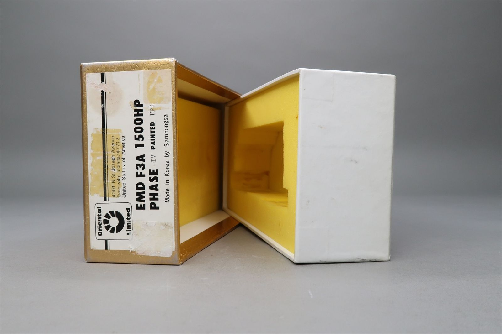 HO Brass Model - Oriental PRR Pennsylvania EMD F3 F3A 1500HP Phase II w ...