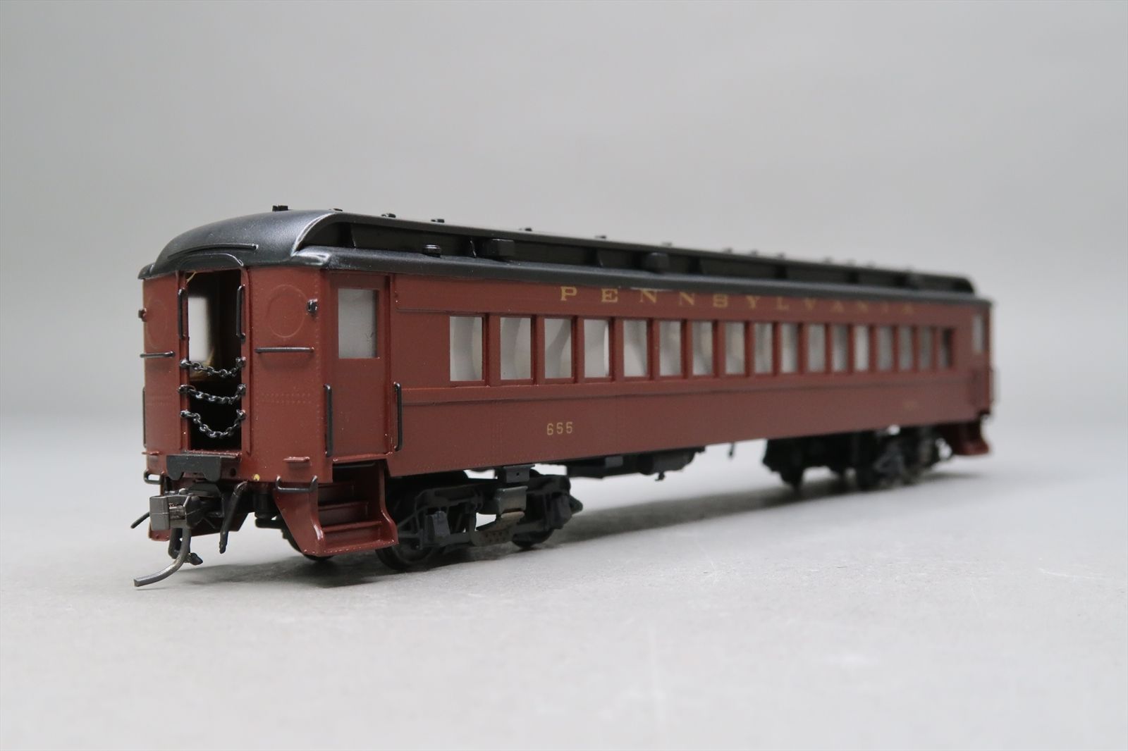 HO Brass Model - Railworks PRR Pennsylvania PBM-54 / P-54 Set Passenger ...