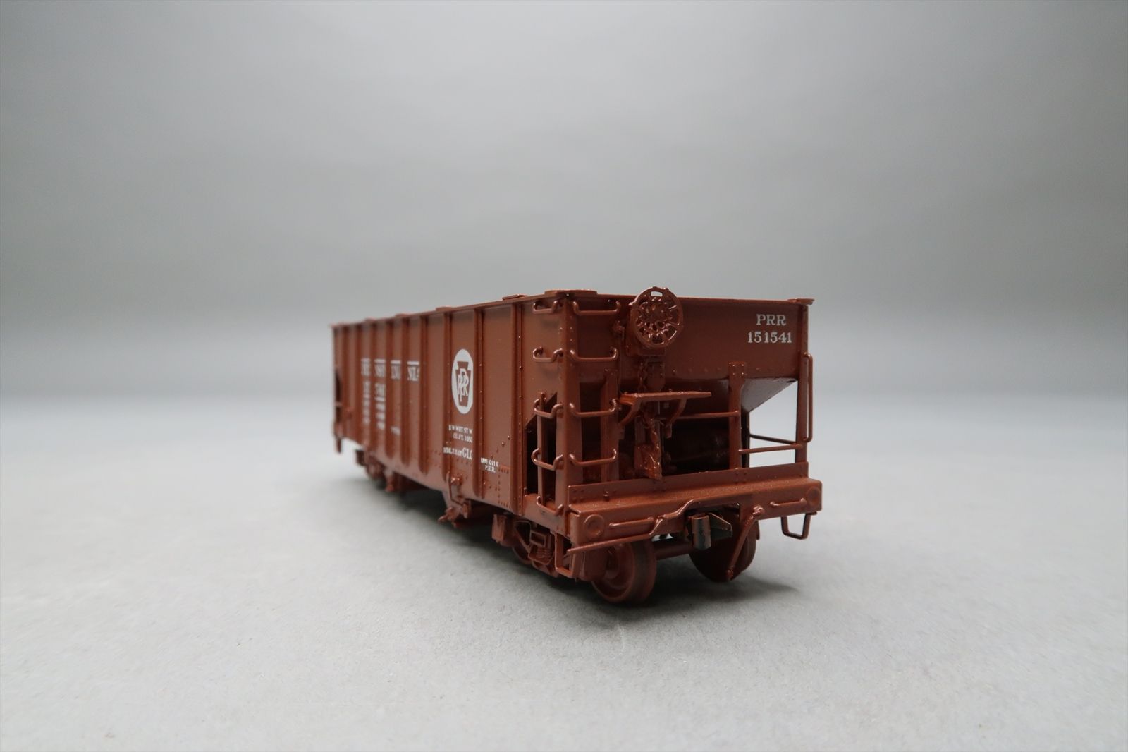 HO Brass Model - Railworks R-138 PRR Pennsylvania GL - GLc 2 Bay Hopper ...