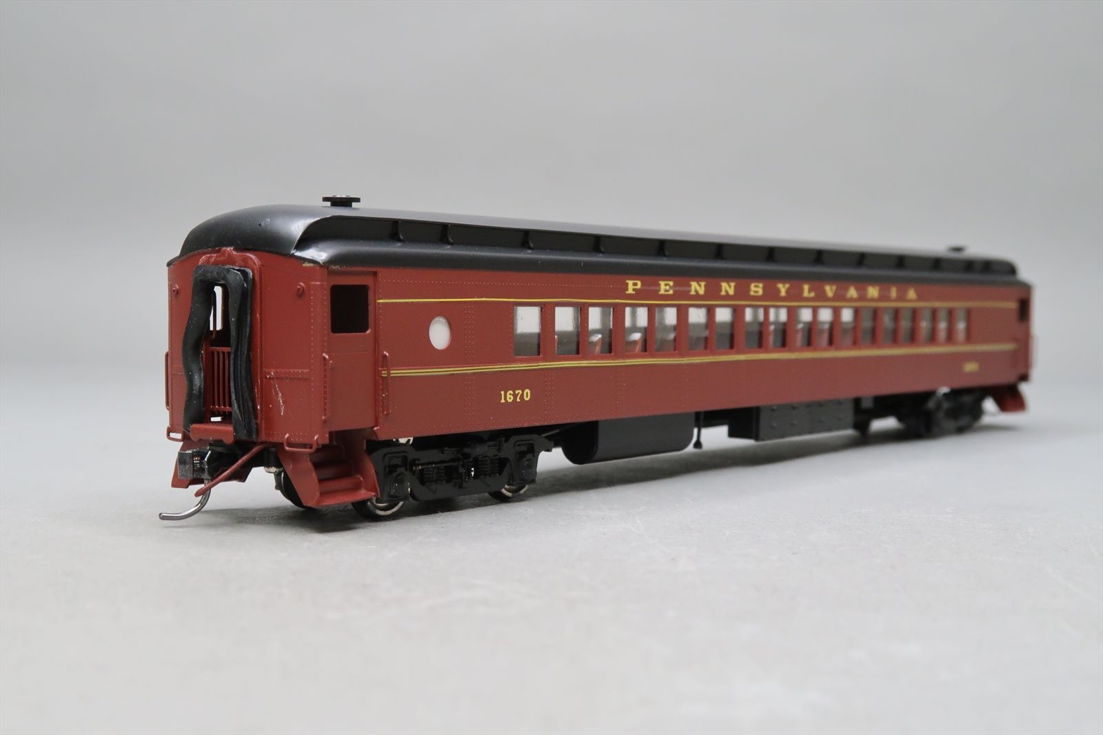 HO Brass Model - NJCB PS-717 PRR Pennsylvania P70 Coach #1670 - Custom ...