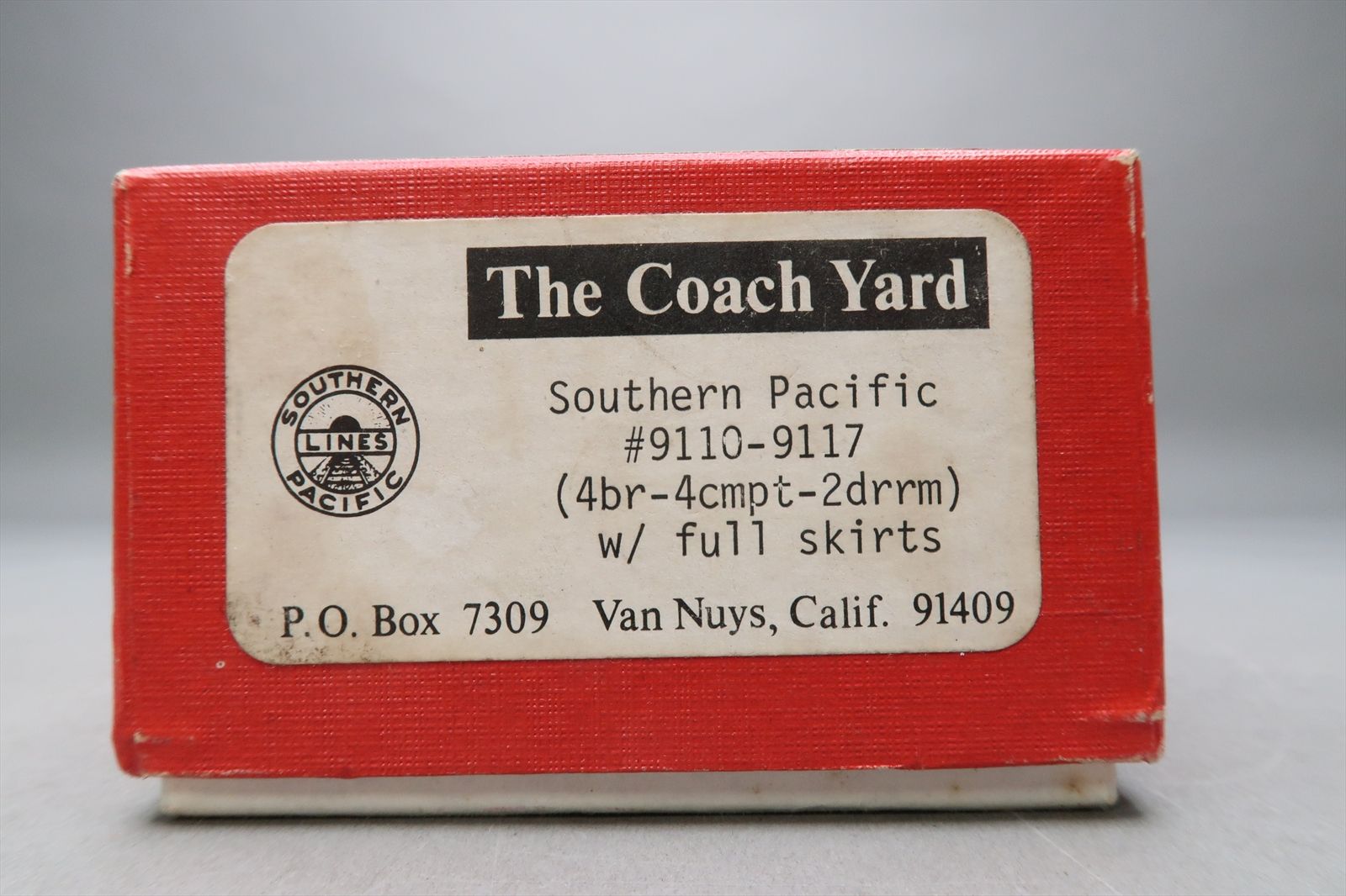 HO Brass Model - TCY 0045 SP Southern Pacific 4-4-2 Sleeper w/ Full ...