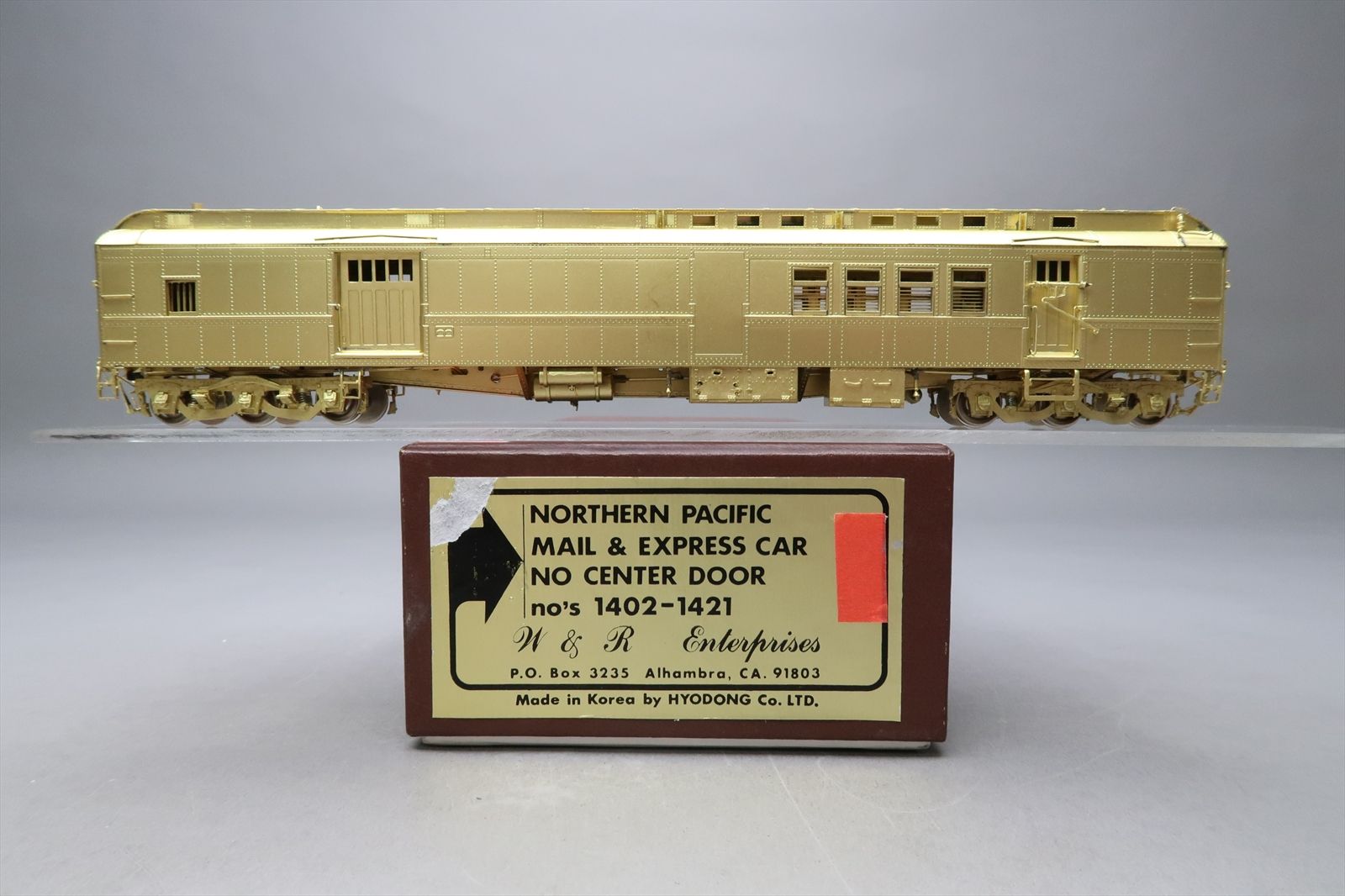 HO Brass Model - W&R NP Northern Pacific Mail & Express Car w/ Center ...