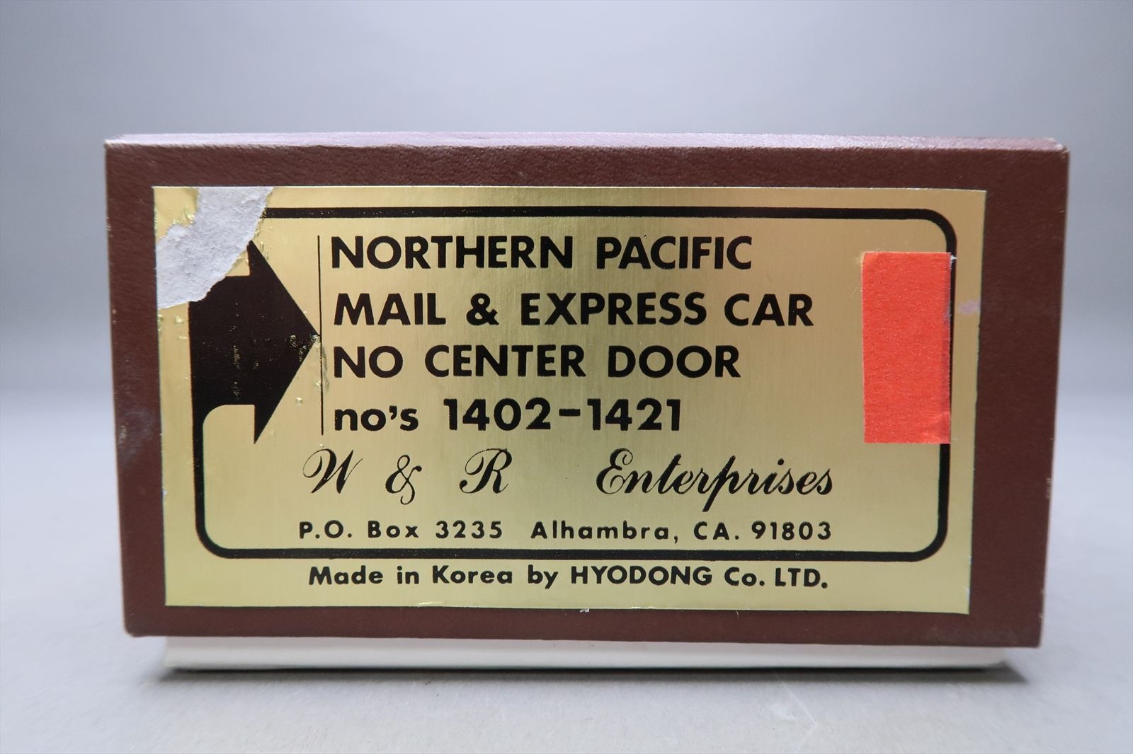 HO Brass Model - W&R NP Northern Pacific Mail & Express Car w/ Center ...
