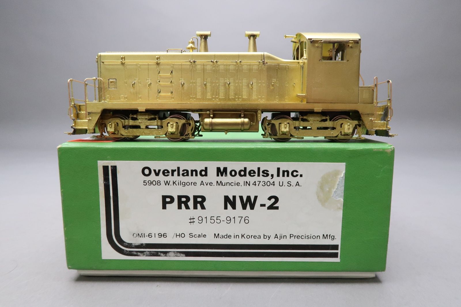 HO Brass Model - OMI 6196 PRR Pennsylvania NW-2 #9155 - 9176 ...