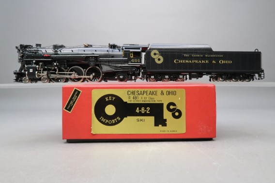 LUMBERT CHESAPEAKE &OHIO C-15A 0-8-0 完成品 HO Brass Lambert C&O - Chesapeake & Ohio C-15a 0-8-0 Custom