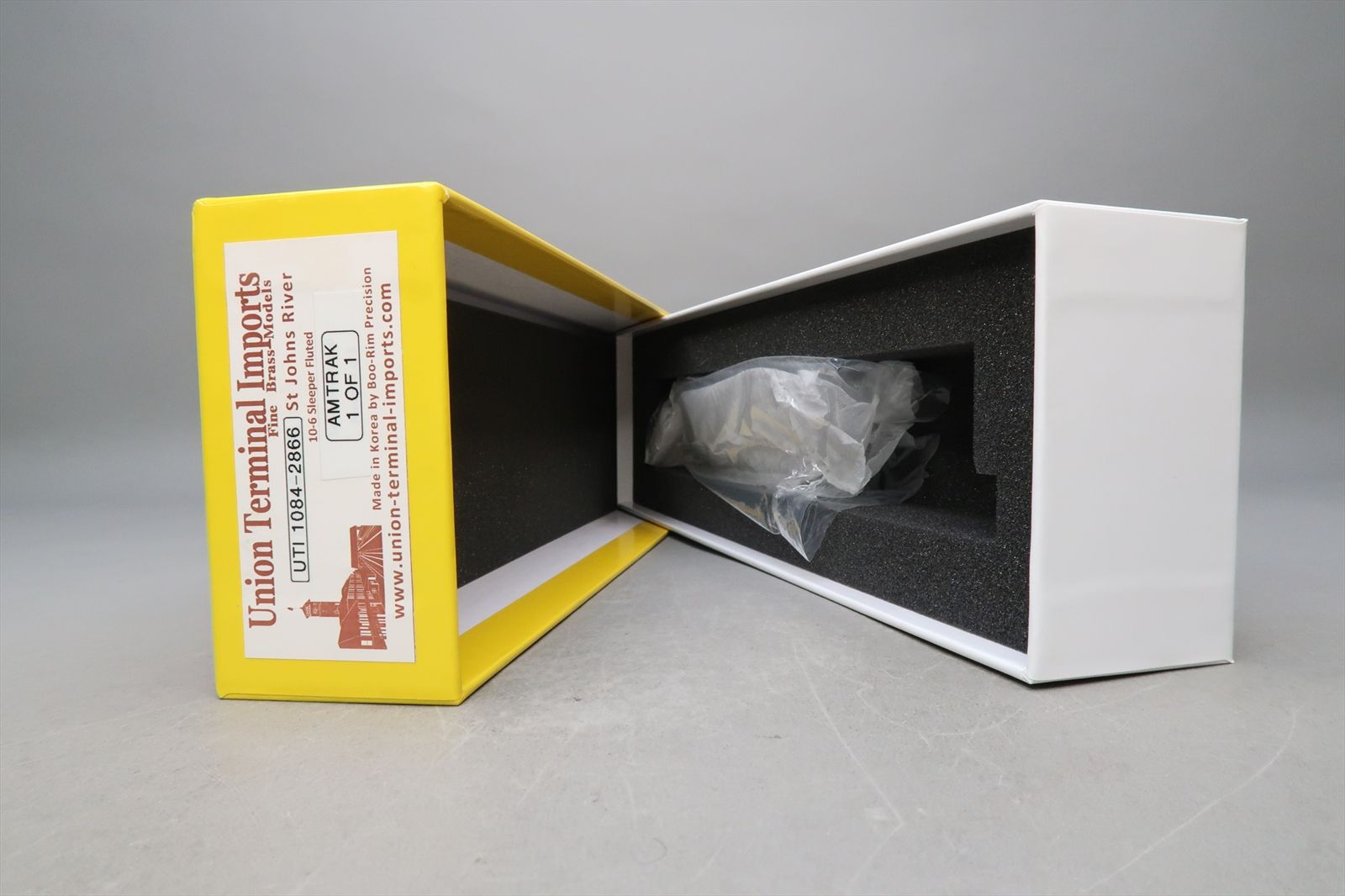 HO Brass Model - UTI 1084-1 1084-2866 SOU Southern Amtrak 10-6 Fluted ...