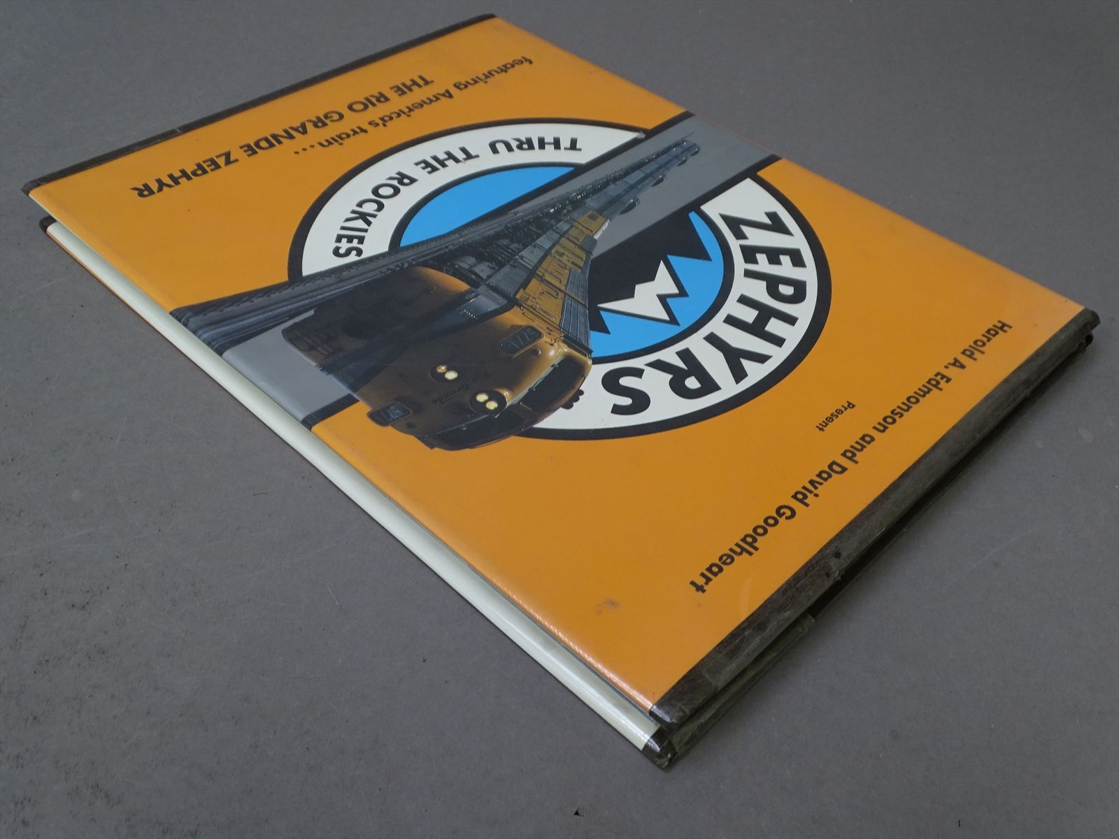 Railroad Book - Zephyrs Thru The Rockies, Featuring America's Train ...
