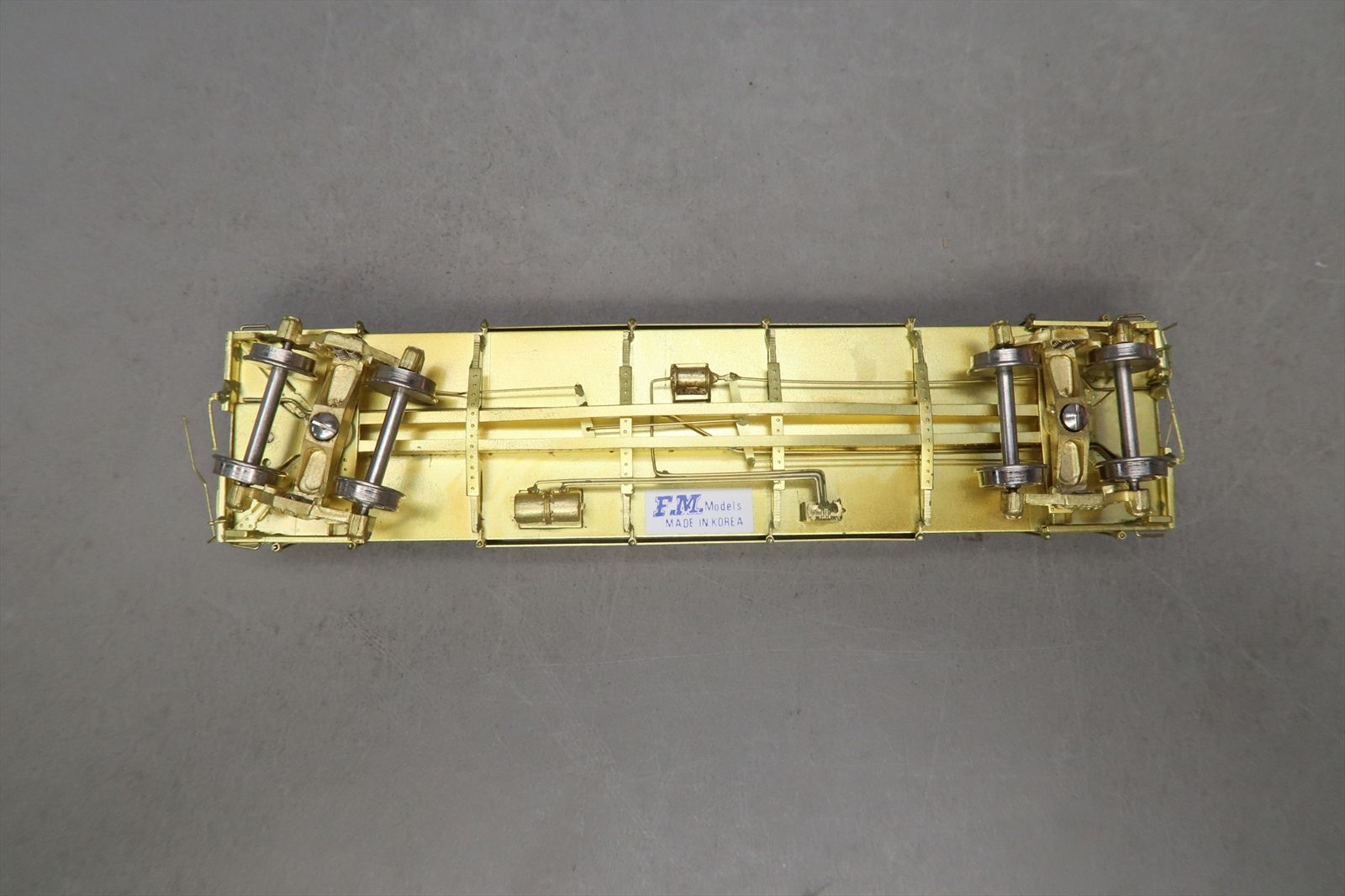 HO Brass Model - MTS ACF Chlorine Tank Car w/ Tanks - Unpainted - 1987 ...