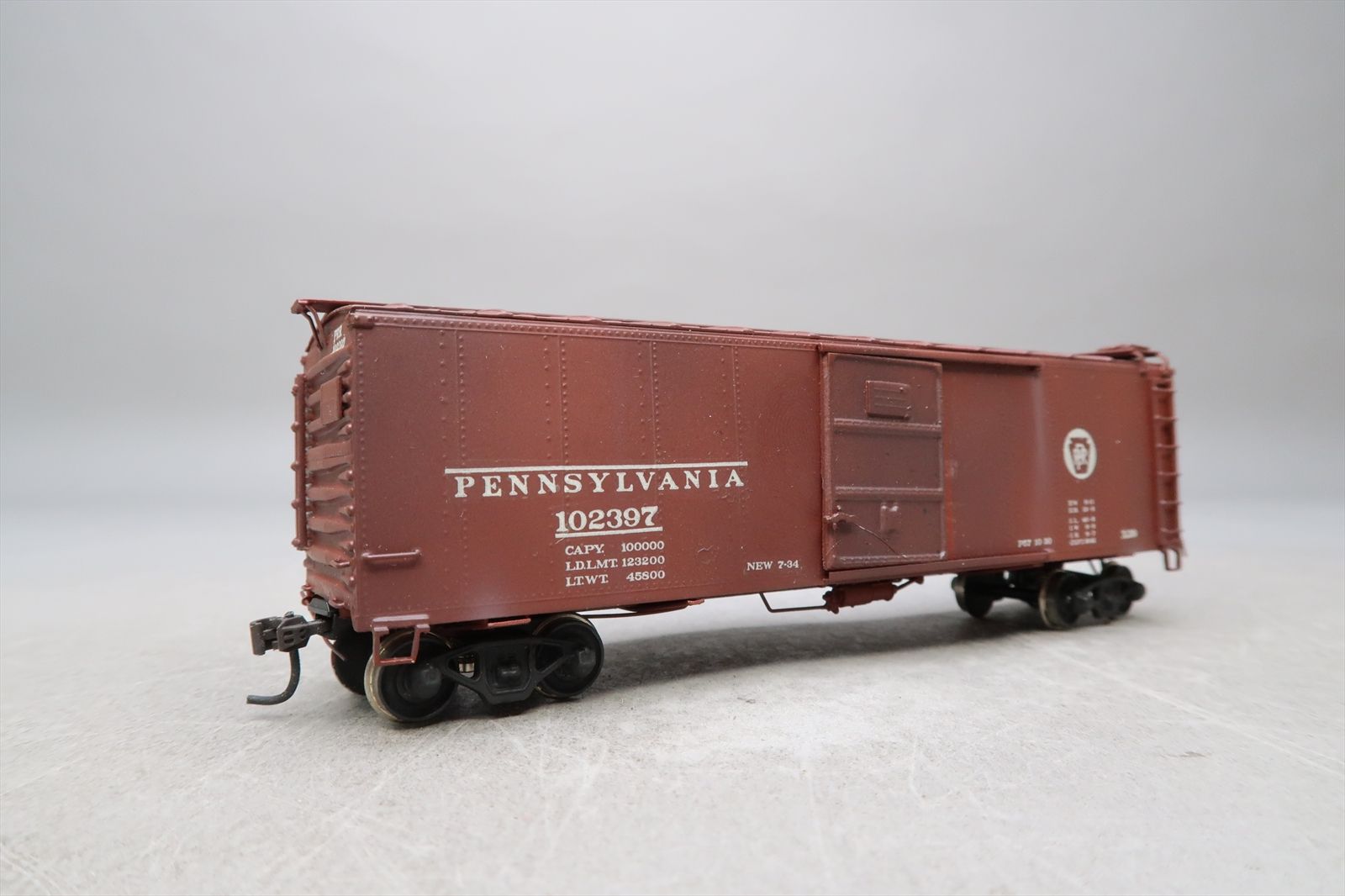 HO Brass Model - Oriental 0893 C&O as PRR Pennsylvania Auto Box #102397 ...