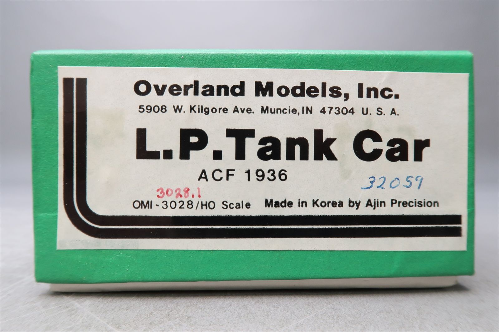 HO Brass Model - OMI 3028 GATX Philgas L.P. Tank Car ACF 1936 #32059 ...