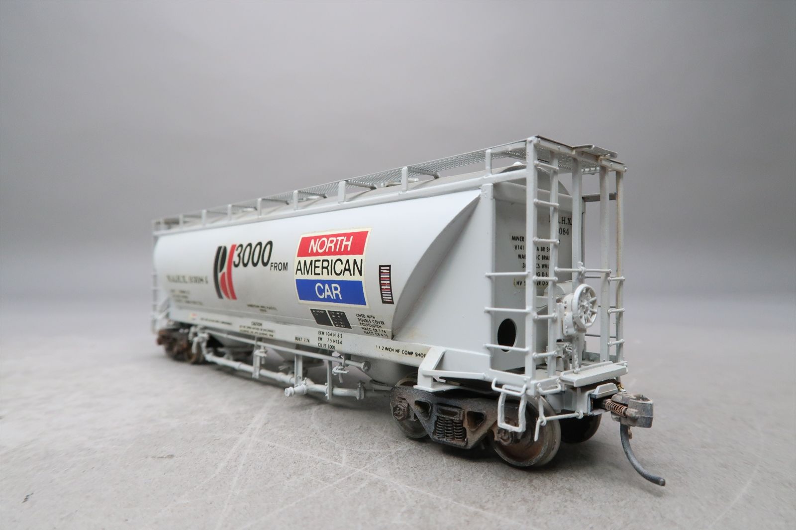 HO Brass Model - OMI 3001 NAHX Pd 3000 Covered Hopper #93084 - Custom ...