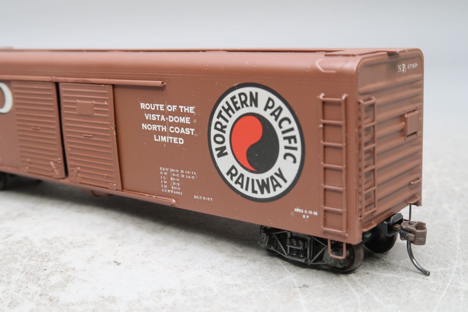 HO Brass Model - NPP Nickel Plate NP Northern Pacific 50' Boxcar Box ...