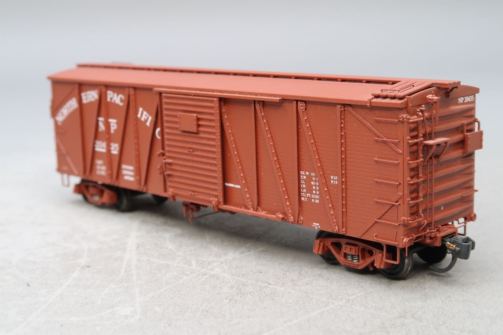 HO Brass Model - W&R Version 4 NP Northern Pacific 41' Outside Braced ...