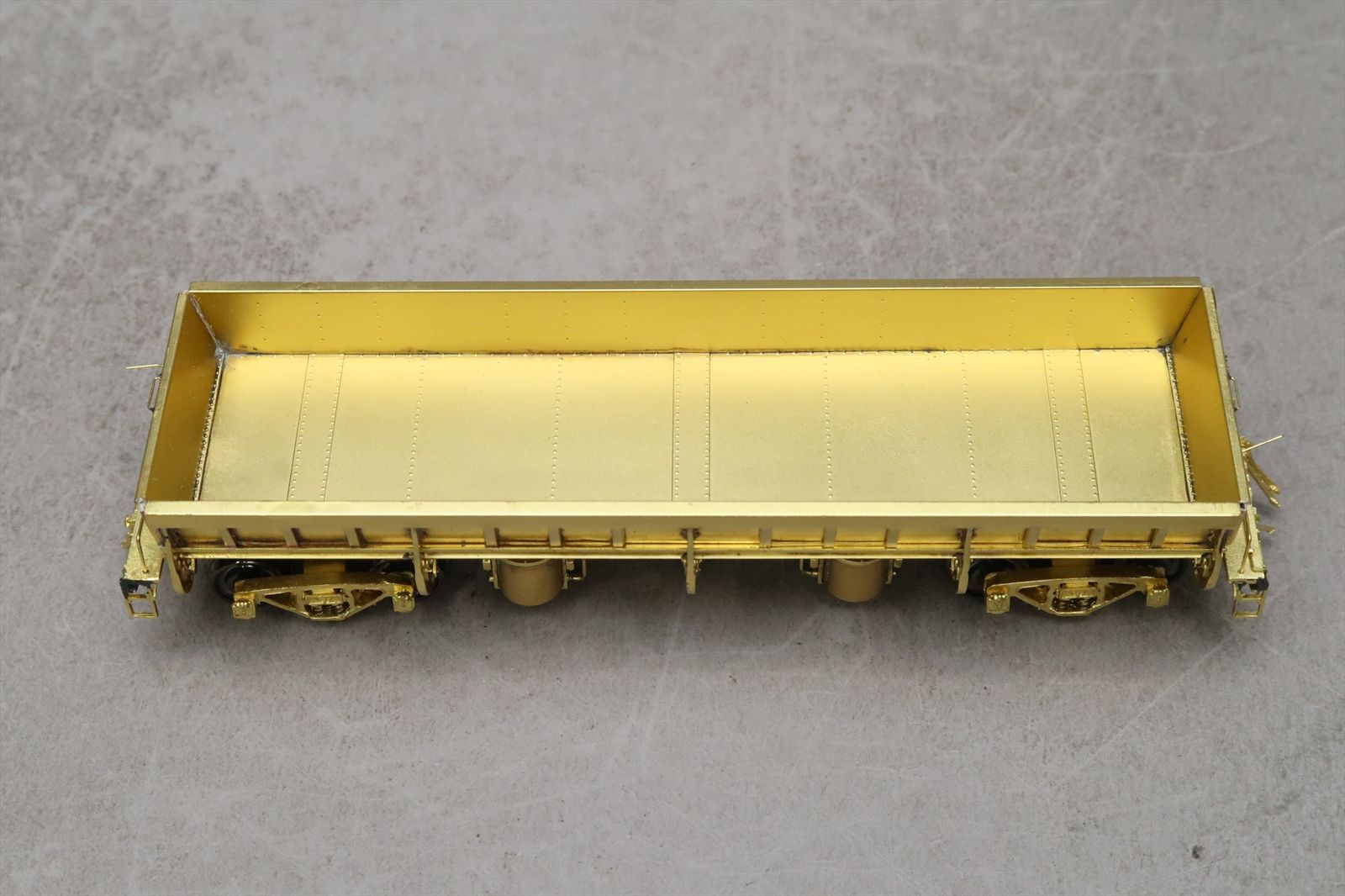HO Brass Model - W&R Magor Side Dump Car - Unpainted - 1999 Run - Boo-Rim