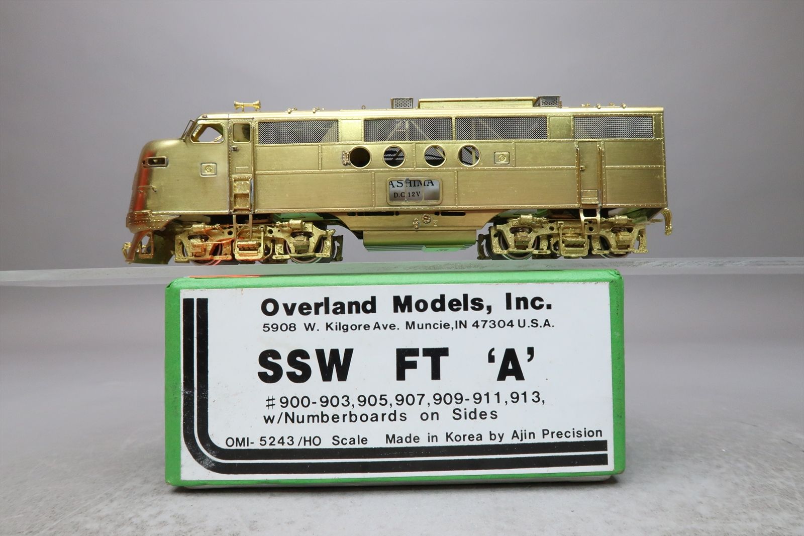HO Brass Model - OMI 5243 SSW FT A - Unpainted - 1988 Run - Ajin